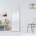 thumbnail image 1 of Mainstays 17''*58''Easel Mirror, Champagne, 1 of 5