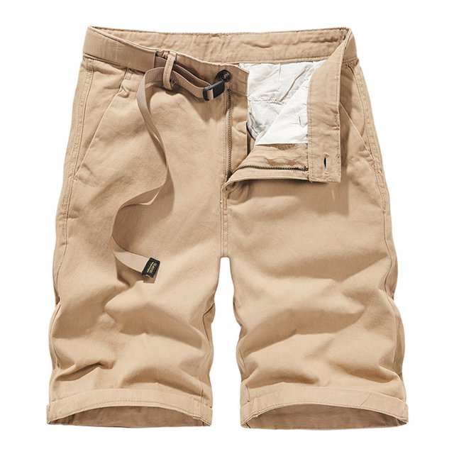 DPTALR Pantalon Cargo Mi-Long pour Hommes Coupe Régulière Classique Salopettes pour Hommes Shorts d'Été pour Hommes