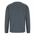 thumbnail image 2 of Jalioing Chandail à Col Rond pour Hommes Décontracté à Manches Longues Chandail Texturé Couleur Unie Basique Ample, 2 of 5