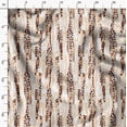 thumbnail image 3 of Soimoi Rayon Fabric Leopard Animal Skin Printed Fabric 1 Yard 42 Inch Wide, 3 of 6