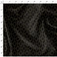 thumbnail image 4 of Soimoi Black Modal Satin Fabric Leaves & Geometric Print Sewing Fabric Yard 42 Inch Wide, 4 of 5