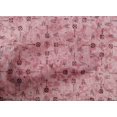 thumbnail image 4 of oneOone Cotton Poplin Peach Fabric Geometric Texture Craft Projects Decor Fabric Printed By The Yard 42 Inch Wide, 4 of 4