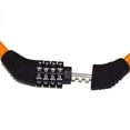 thumbnail image 4 of Cadenas de Sécurité pour Vélo, Cadenas à Combinaison à 4 Chiffres Réinitialisable pour Bicyclette, 2 Pieds X 1/2 Pouce, 4 of 7