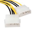 thumbnail image 2 of axGear Câble d'Alimentation PCI Express à 8 Broches Molex IDE à 4 Broches Double Adaptateur PCI-E, 2 of 4