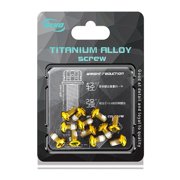 Mountain Bike Stainless Disc Brake for ROTOR Bolts(12 Pack) M5 X 9mm, T25 Torx