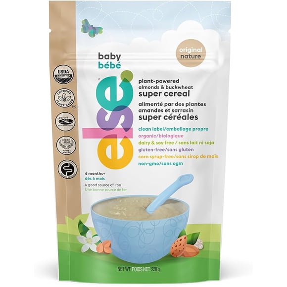 Else Nutrition, Baby Plant Powder Super Cereal, Original, 228 G