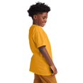thumbnail image 3 of Hanes Beefy-T Boy`s T-Shirt, XS, Gold, 3 of 3