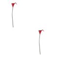thumbnail image 1 of kurtrusly Wedding Decor With Simulated Calla - Choose Variety Of Colors And Styles With High 3D And Simulation Durable PU Big Red 2PCS, 1 of 6