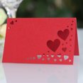 thumbnail image 3 of VONKY 50pack/lot Add Elegance To Wedding Reception With Wedding Elegant Name Cards Wedding Name Cards red 1Set, 3 of 6