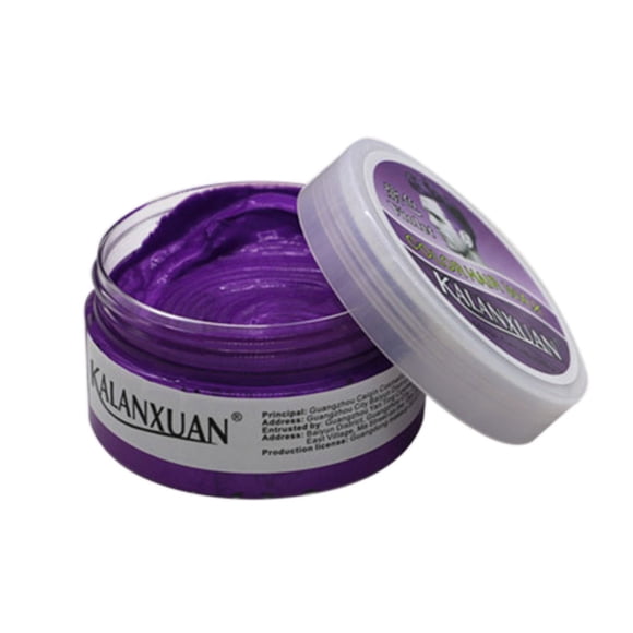DIY Disposable Hair Color Wax Dye One-time Molding Paste Mud Disposable Hair Temporary Hair Coloring Mud Cream