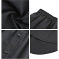 thumbnail image 4 of Women Layered Fake Top Lower Sweep With Buckle Blouse Shirt Hemline  Color Fake Hemline, 4 of 5