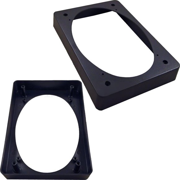 The Wires Zone Universal 1-1/2"" inch Speaker Spacer for 6"" x 9"" Car Audio Speakers (pair) 6x9