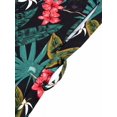 thumbnail image 4 of Robe Vintage d'Été pour Femmes Imprimé Perroquet 2024 Robe de Soirée Rétro Verte Rockabilly Années 50 60 Robe d'Été, 4 of 7