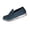 Navy, variant on Slip on Loafers for Women, Wide Width Casual Shoes with Platform Sole, Comfortable Laceless Design for Home Leisure & Outdoor Activities