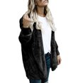 thumbnail image 3 of Innerwin Manteau à Capuche pour Femmes, Veste d'Hiver Chaude à Manches Longues, Noir P, 3 of 6