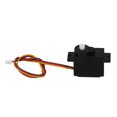 thumbnail image 4 of RC Servo Direction, Longue Durée en Plastique Noir Parfait Ajustement RC Servo Bateau pour Pièces de Rechange, 4 of 8