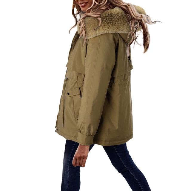MASRIN Running Jacket Womens Basic Hoodie Jackets Solid Color Zip Up Hooded Coats with Pockets Plus Size Loose Outwear Sweatshirts Sweater Stone