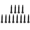 thumbnail image 4 of Humbucker Pickup Screws, 12Pcs Rustproof Help Connection Electric Guitar Neck Mounting Screws Embedded  For Bass Silver,Black,Gold, 4 of 8