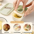 thumbnail image 4 of FHBVT Râpe à Gingembre et Ail Gravée à Poignées, Râpe Manuelle pour Pâte Broyée pour Cuisine avec Poignée Antidérapante, Râpe en Acier Inoxydable pour Gingembre, Ail, Curcuma et Raifort pour Usage à la Maison et en Restaurant, 4 of 5