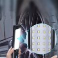 thumbnail image 3 of Rechargeable Work Light, 48 LED Magnetic Auto Repair Light, Portable Shockproof Emergency Light with 2000mAh Battery, USB Charging, 360° Rotating Head for Garage, Camping, and Auto Repair, 3 of 9
