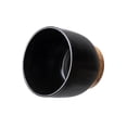 thumbnail image 3 of BHG 10 inch Channing Woven Black Ceramic Planter, 3 of 8