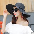 thumbnail image 4 of Coofit Women's Beach Hat Foldable UV Protection Floppy Beach Cap Beach Sun Hat Summer Beach Cap, 4 of 6
