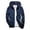 Blue, variant on Pisexur Mens Waterproof Rain Jacket Lightweight Hooded Softshell Jacket Waterproof Windproof Lightweight Outerwear Full Zip Hiking Work Travel