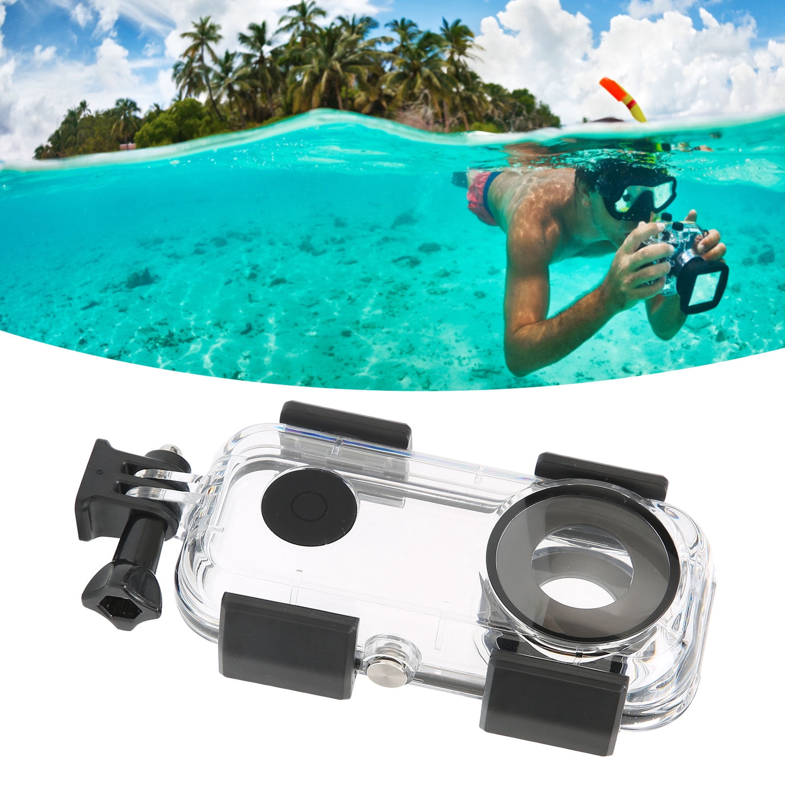 DEWIN For Insta360 ONE X2 Dive Case Transparent 40m / 131ft