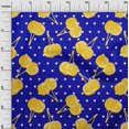 thumbnail image 3 of oneOone Rayon Yellow Fabric Cherry Sewing Material Print Fabric By The Yard 56 Inch Wide, 3 of 4