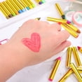 thumbnail image 4 of KAKOWELY Face Paint Crayons 1 Box Face Paint Crayons Body Paint Crayons Face Painting Kit Face Painting Sticks Oil Pastel Crayons For Cosplay Makeup 24 Colors, 4 of 4
