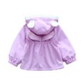 thumbnail image 4 of RXIRUCGD Children's Clothing Children's Spring Coats Small And Medium-sized Children's Spring Coats( Purple, Size:8 Years ), 4 of 5
