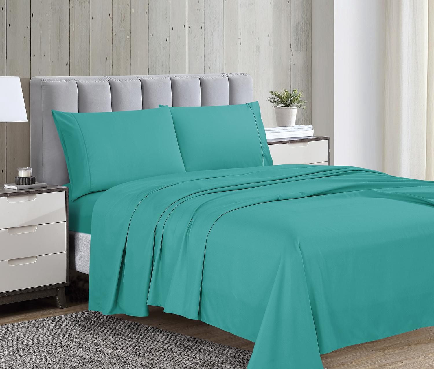 1800 Série Ensemble de draps en microfibres