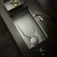 thumbnail image 1 of HIGOLD LS1.O PRO 30 Inch Undermount Stainless Steel Kitchen Sink With Stone Texture, Matt Black, 1 of 8