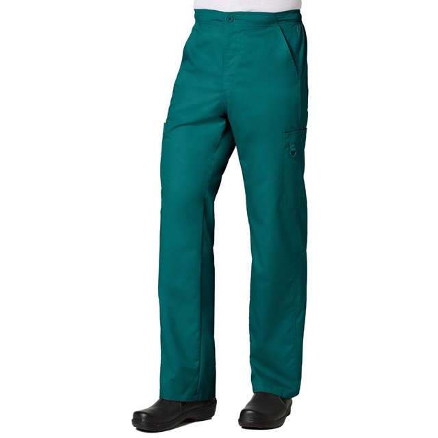 Maevn Uniformes Pantalon Cargo à Taille Élastique avec Cordon pour Hommes