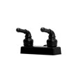thumbnail image 3 of Dura Faucet Faucet DF-SA100C-MB Classical Series; Used For RV Shower; 2 Valve; Single Piece Wall Mount; Lever Classical Handle; Bisque Parchment/Plastic; 2 Hole Application; 4 Inch Center Distance, 3 of 8