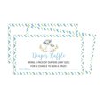 thumbnail image 4 of Inkdotpot 30Baby ShowerDiaper Raffle Ticket Lottery Insert Cards Supplies Games For Baby Shower Party Hippo Jungle Animals Bring A Pack Of Diapers To Win Favors Gifts And Prizes, 4 of 5
