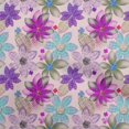 thumbnail image 1 of oneOone Tissu en Rayonne Rose Texture Florale Projets de Couture Tissu Imprimé au Mètre 56 Pouces de Large, 1 of 4