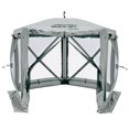 thumbnail image 1 of CLAM Quick-Set Adventure 9x9' Portable Outdoor Canopy Shelter w/Wind Panels, 1 of 10