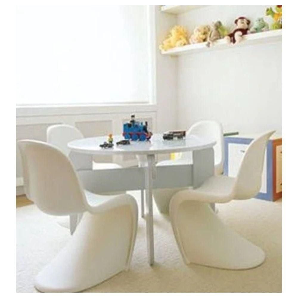 Chaise pour enfants Penton de la collection Heavenly en blanc