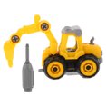thumbnail image 1 of KAKOWELY Modèle de Véhicule 1 Pce Jouet de Voiture DIY Dessin Animé Jouet Éducatif Créatif Amusant pour Enfants 5.91"X2.28"X2.87 Pouces, 1 of 4