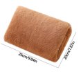 thumbnail image 3 of Meitianfacai Hand Warmer Hand Warmer Bag Solid Color USB Electric Heating New Style Removable And Washable Plush, Brown, 3 of 6