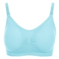 thumbnail image 1 of Women‘s Bra Wireless Maternity Seamless Front Buckle Breastfeeding Bra With Pads Plus Size, 1 of 4