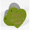 thumbnail image 3 of Inkdotpot Pack Of 100 Real Rose Gold Foil Paper Tags Happy Birthday Favor Hang Tags, 3 of 6