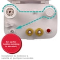 thumbnail image 2 of SINGER® Universal Bobbin Winder - For Class 15 and 15J Bobbins - Simple & Portable - Battery Powered With Included Power Adapter, White, 2 of 8