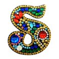 thumbnail image 1 of Porte-clés de Noël 26 Lettres Pendentif Strass, 1 of 8