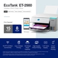 thumbnail image 4 of Epson EcoTank ET-2980 Wireless All-in-One Colour Supertank Printer - White, 4 of 6
