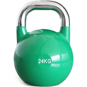 PRISP Competition Kettlebells 8-32kg - Pro Grade Steel Weights for Home Gym, Weightlifting, Fitness and Exercise