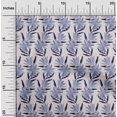 thumbnail image 2 of oneOone Polyester Spandex Blue Fabric Floral Craft Projects Decor Fabric Printed By The Yard 56 Inch Wide, 2 of 4