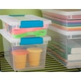 thumbnail image 4 of Sterilite Small Clip Box Clear Storage Tote Container w/ Latching Lid, 6 Ct, 4 of 4