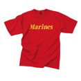 thumbnail image 2 of Rothco Marines T-Shirt Imprimé - Rouge, Large, 2 of 6